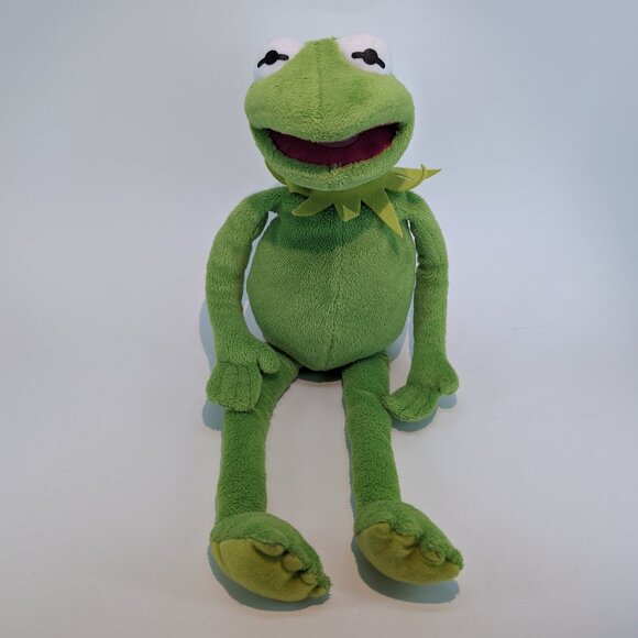 Kermit The Frog TY x Disney Plush Stuffed Animal - Picture 1 of 3